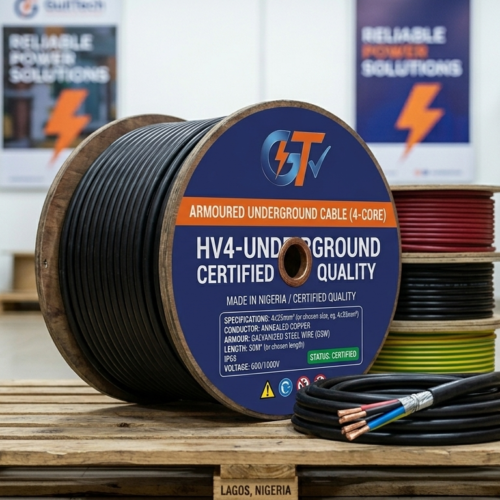 Armoured Underground Cable (4-Core)