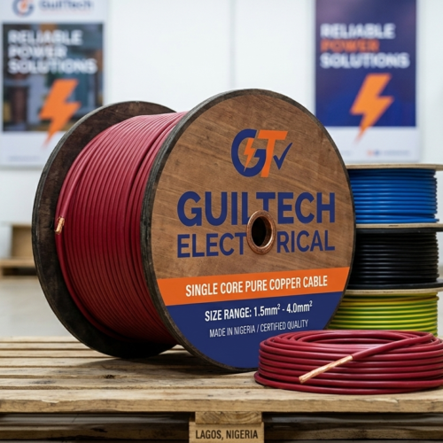 Single Core Pure Copper Cable (1.5mm - 4.0mm)