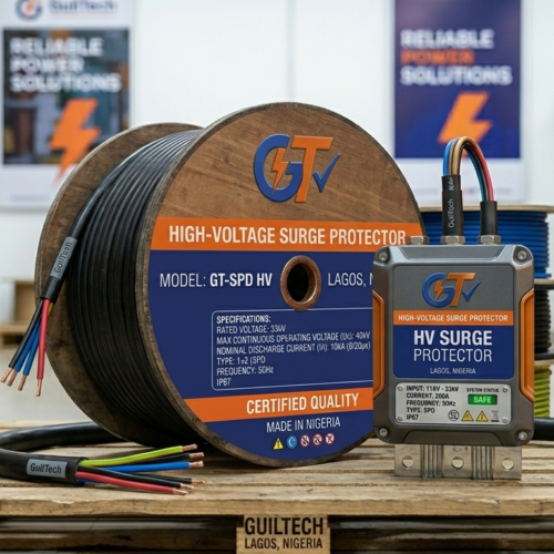 High-Voltage Surge Protector