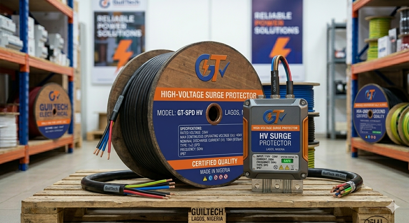 High-Voltage Surge Protector