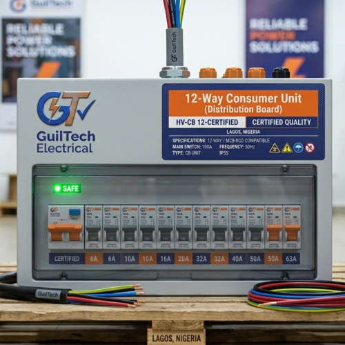 12-Way Consumer Unit (Distribution Board)